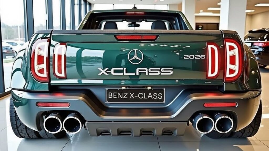 Brand-New 2026 Mercedes-Benz X-Class: Ultimate Luxury Pickup ,Powerful Luxury Pickup, Powerful Engine , Price, Features
