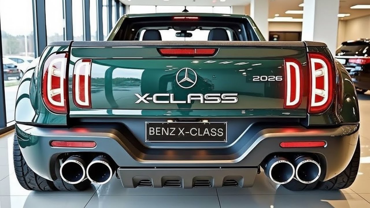 Brand-New 2026 Mercedes-Benz X-Class: Ultimate Luxury Pickup ,Powerful Luxury Pickup, Powerful Engine , Price, Features